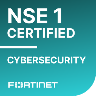 Fortinet NSE 1 badge
