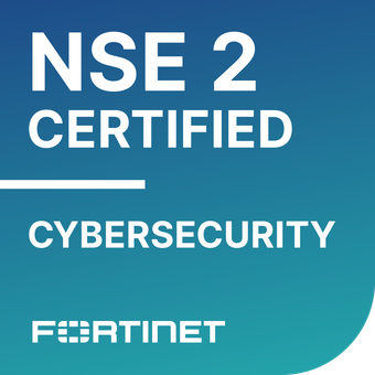 Fortinet NSE 2 badge