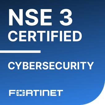 Fortinet NSE 3 badge